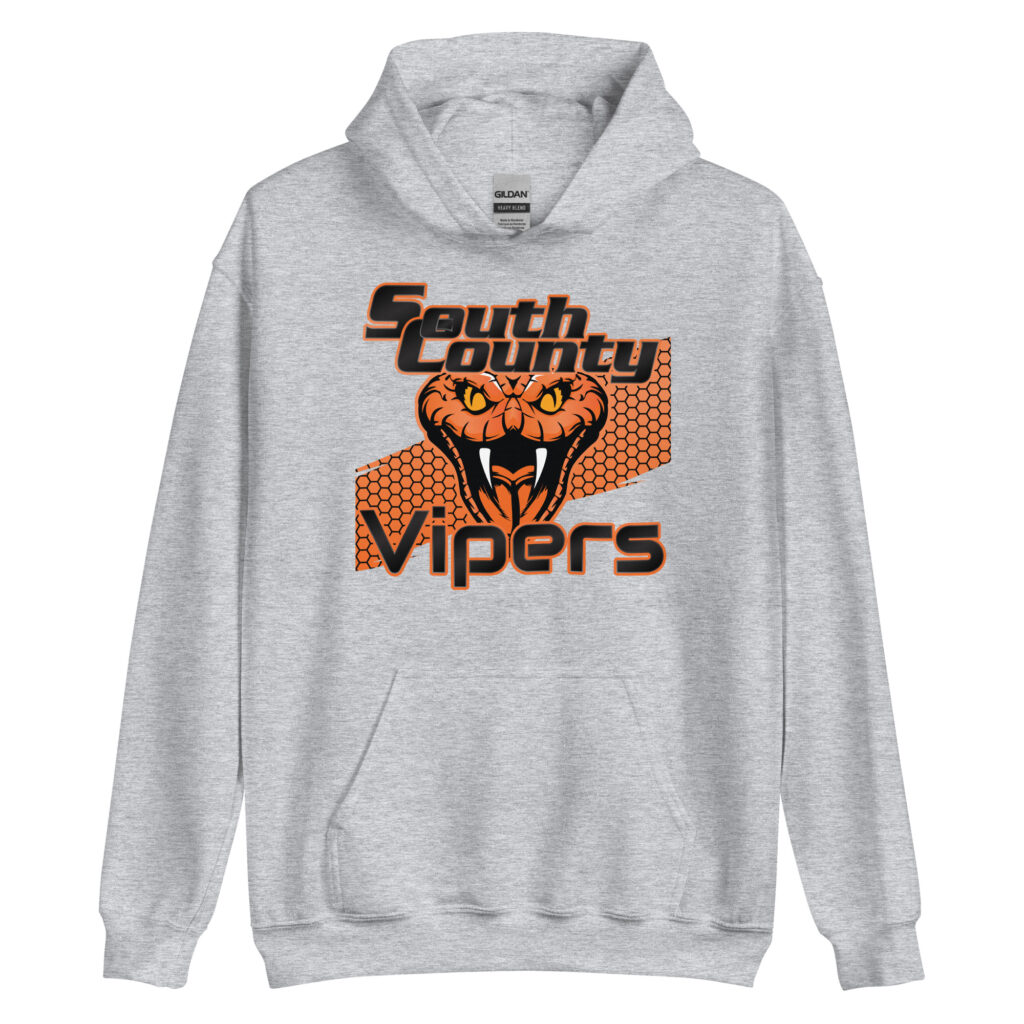 South County Viper Head Unisex Hoodie