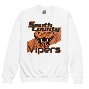 South County Viper Head Youth crewneck sweatshirt
